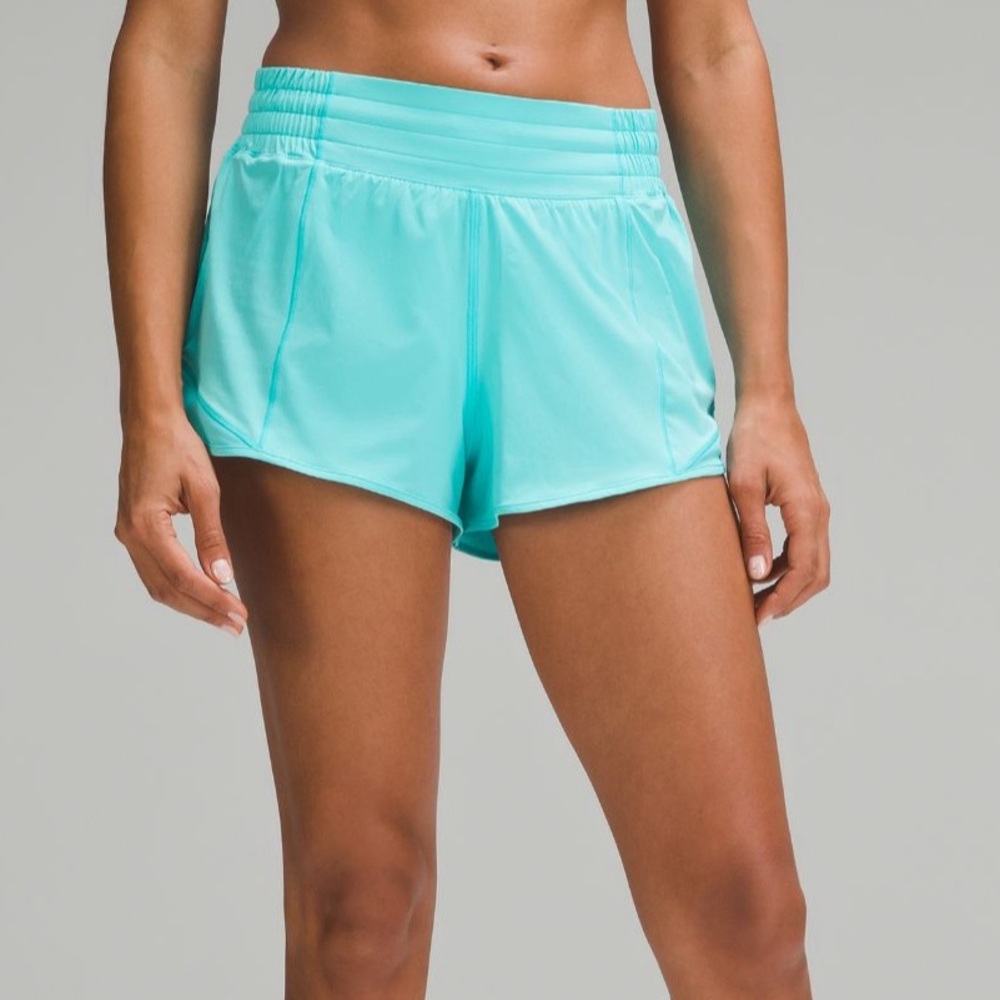 Electric Turquoise Hotty Hot High-Rise 2.5”